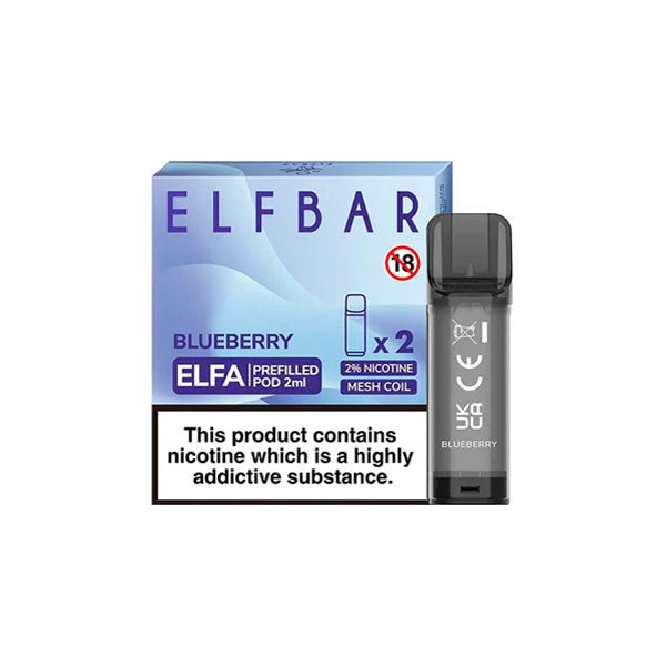 ELF Bar ELFA 20mg Replacement Prefilled Pods 2ml