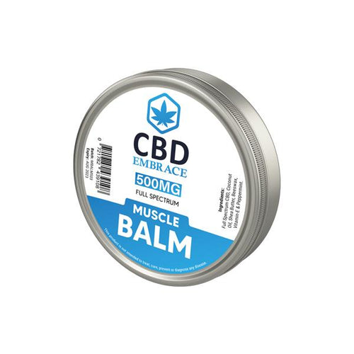 CBD Embrace 500mg Full Spectrum CBD Muscle Balm