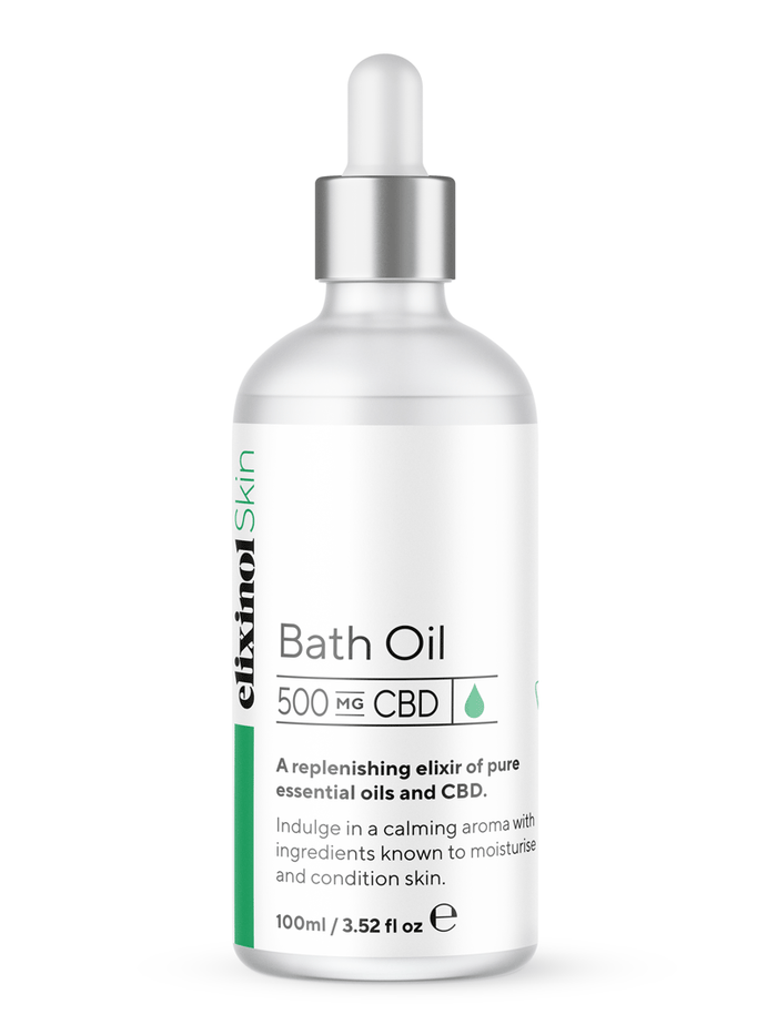 Elixinol Skin 500mg CBD Bath Oil - 100ml