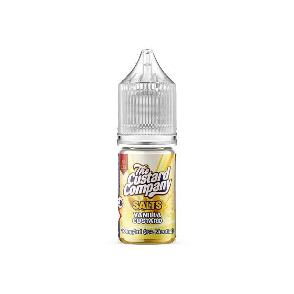 10mg The Custard Company Flavoured Nic Salt 10ml (50VG/50PG)