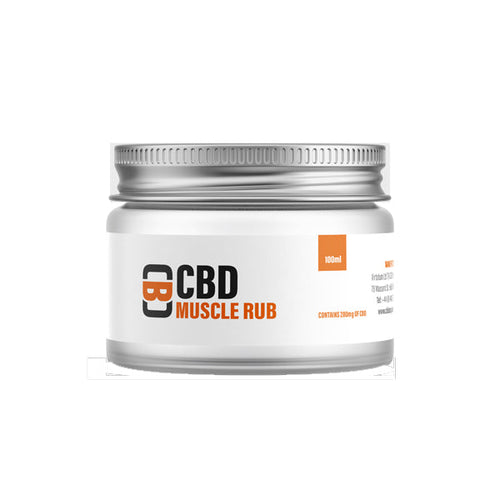 CBD Asylum 1000mg CBD 100ml Muscle Rub Balm (BUY 1 GET 2 FREE)