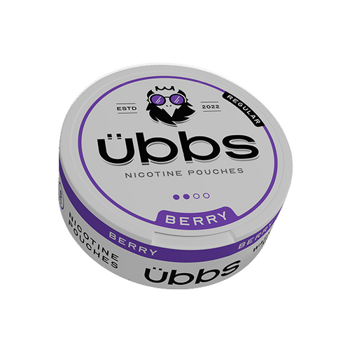 6mg Übbs Berry Regular Strength Nicotine Pouches - 20 Pouches