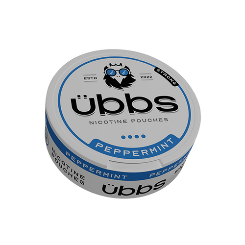 11mg Übbs Peppermint Strong Nicotine Pouches - 20 Pouches