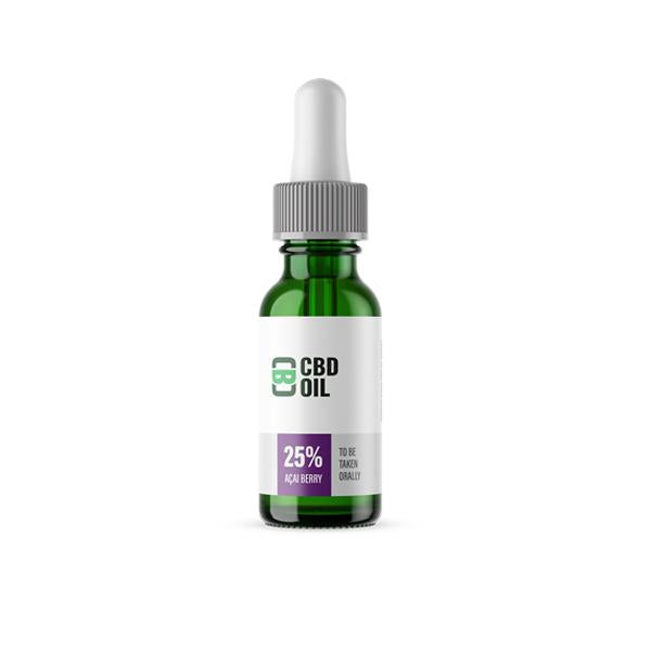 CBD Asylum 25% 2500mg CBD Oil 10ml