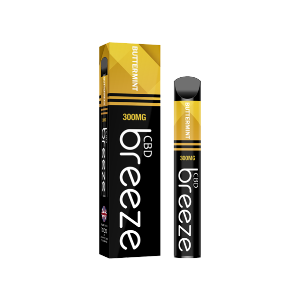 CBD Breeze Bar 300mg CBD Disposable Vape Device 600 Puffs