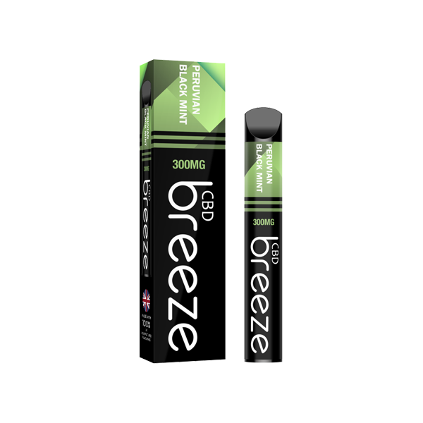 CBD Breeze Bar 300mg CBD Disposable Vape Device 600 Puffs