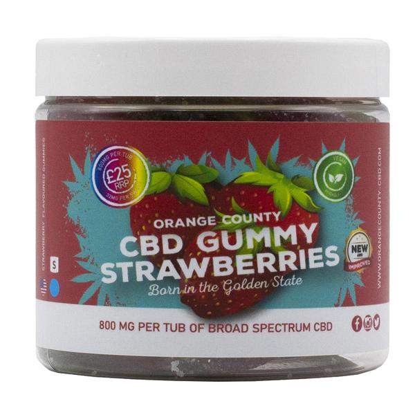 Orange County CBD 800mg Gummies - Small Pack