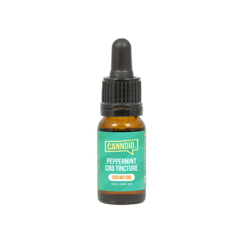 Canndid 250mg CBD Tincture Oil 10ml - Peppermint