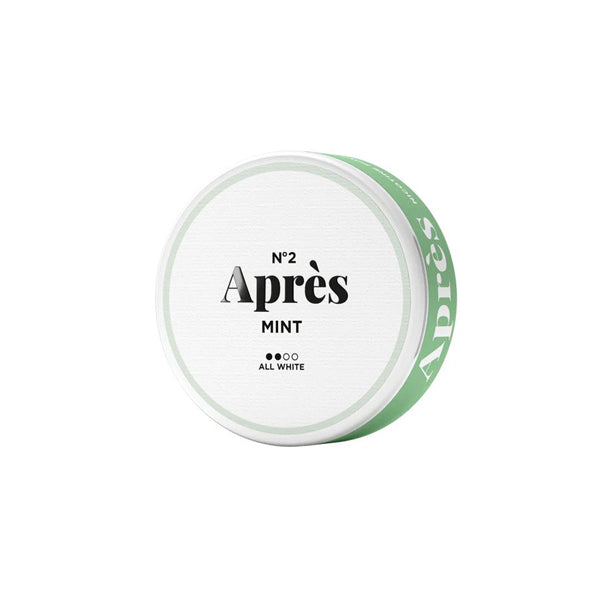 Après 8mg Mint Nicotine Snus Pouches 20 Pouches