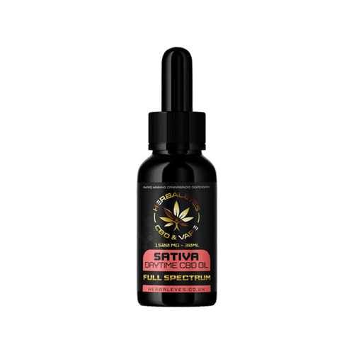 Herbaleyes 1500mg Full Spectrum CBD Sativa Oil - 30ml