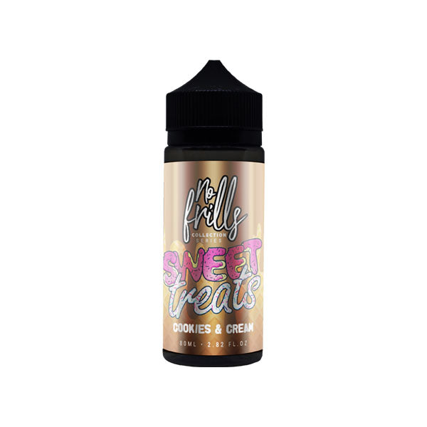 No Frills Collection Sweet Treats 80ml Shortfill 0mg (80VG/20PG)