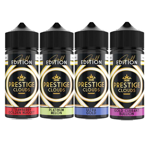 Prestige Cloudz Gold Edition 100ml Shortfill 0mg (70VG/30PG)