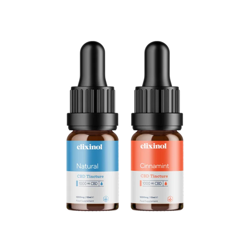 Elixinol 1000mg CBD Oil Tinctures - 10ml