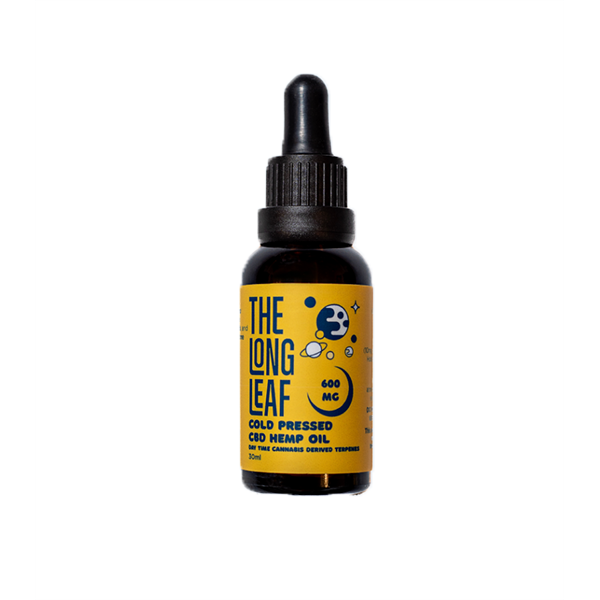 The Long Leaf 600mg Day Cold Pressed Oil 30ml