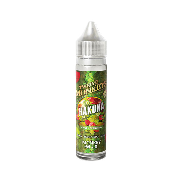 Twelve Monkeys 50ml Shortfill 0mg