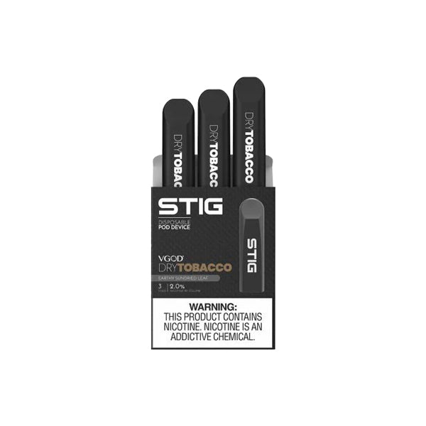 20mg VGOD Stig Disposable Pod Vape Kits 3PCS