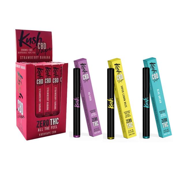 Kush Vape 200mg CBD disposable Vape Pen (70VG/30PG)