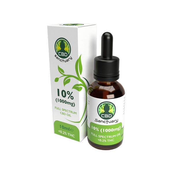 CBD Sanctuary 1000mg CBD Full Spectrum Oil - 10ml