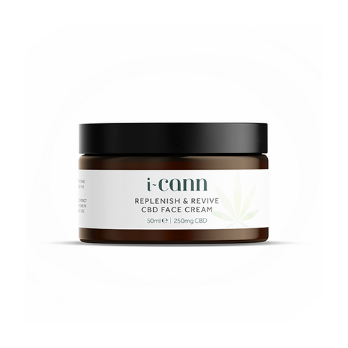 i-Cann Replenish & Revive: 250mg CBD Face Cream - 50ml