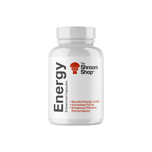 The Shroom Shop Enhanced Energy 67500mg Capsules - 90 Caps