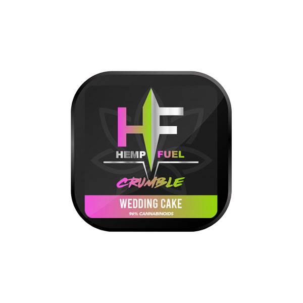 Hemp Fuel 85% Broad Spectrum CBD Crumble Wedding Cake - 1g