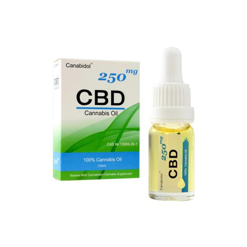 Canabidol 250mg CBD Cannabis Oil Drops 10ml