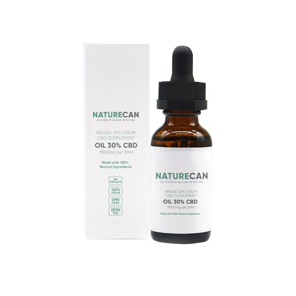 Naturecan 30% 9000mg CBD Broad Spectrum MCT Oil 30ml