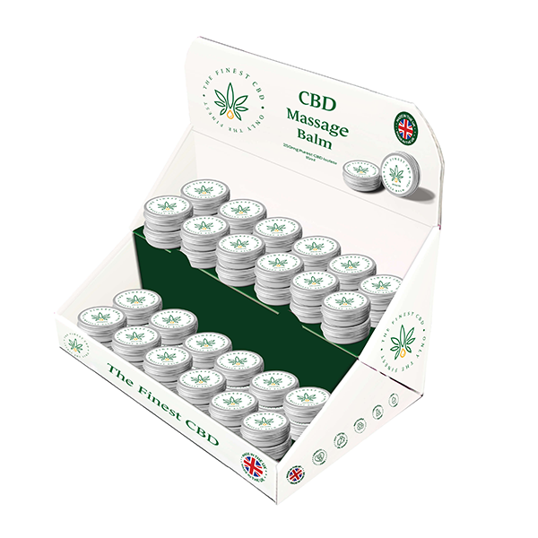 The Finest Balm CBD Massage Balm CDU Bundle x48 Units