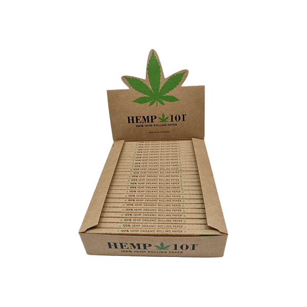 Hemp 101 King Size 100% Hemp Slim Rolling Papers