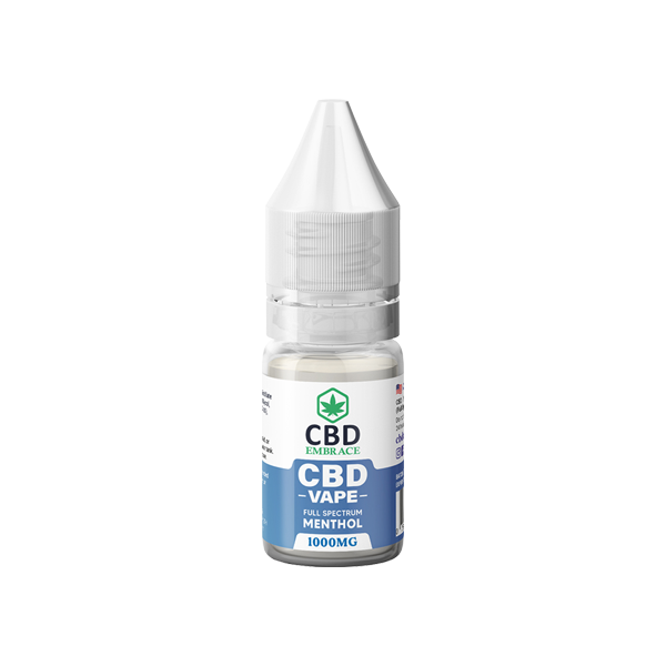 CBD Embrace 1000mg Full Spectrum CBD Vape Oil - 10ml