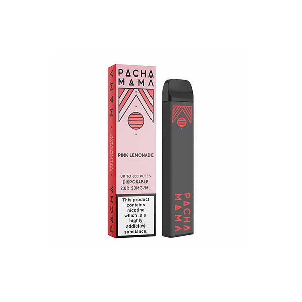 20mg Pacha Mama Disposable Vaping Device 600 Puffs