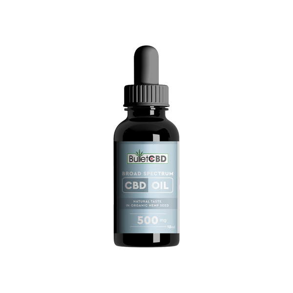 Bullet CBD 500mg Broad Spectrum CBD Oil - 10ml