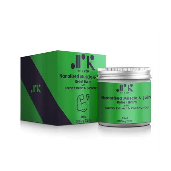 Dr K CBD 300mg CBD Nano Emulsified Joint Relief Balm - 60ml