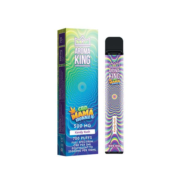 Aroma King Mama Huana 500mg CBD Disposable Vape Device 700 Puffs