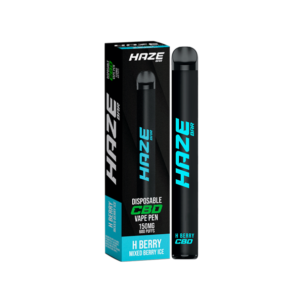 Haze Bar 150mg CBD Disposable Vape Device 600 Puffs