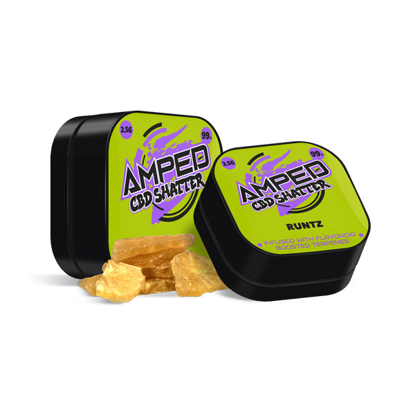 Amped CBD 99% CBD Shatter 1g