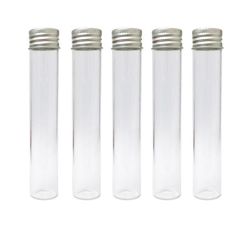 Glass Tube Joint Holder - With Silver Cap