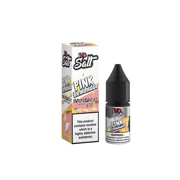 New! I VG Salt 20mg 10ml Nic Salt (50VG/50PG)