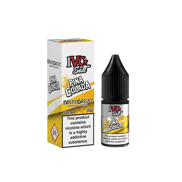 New! I VG Salt 20mg 10ml Nic Salt (50VG/50PG)