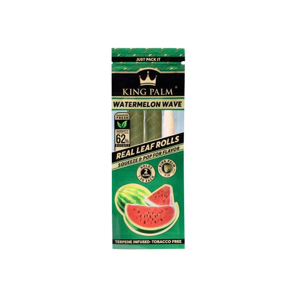 2 King Palm Flavoured Slim 1.5G Rolls