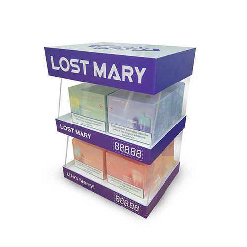 20mg Lost Mary Disposable 2 Tier Display Unit