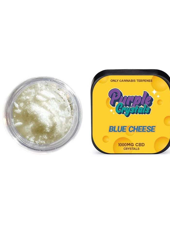 Purple Crystals by Purple Dank 1000mg CBD Crystals - Blue Cheese (BUY 1 GET 1 FREE)