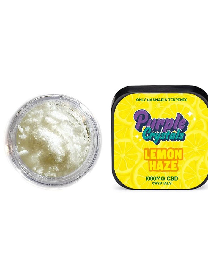 Purple Crystals by Purple Dank 1000mg CBD Crystals - Lemon Haze (BUY 1 GET 1 FREE)