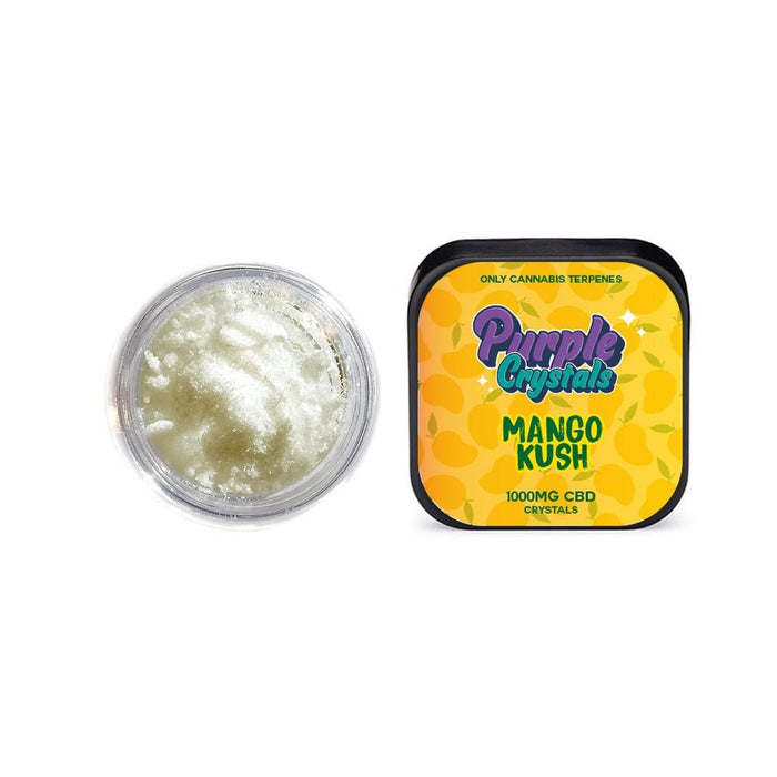 Purple Crystals by Purple Dank 1000mg CBD Crystals - Mango Kush (BUY 1 GET 1 FREE)