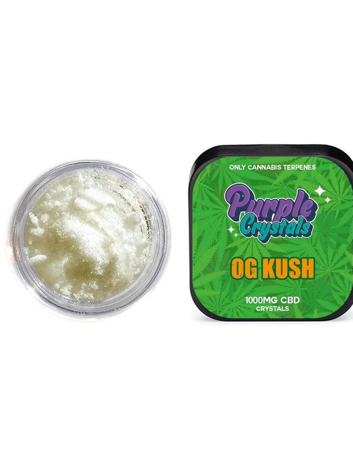 Purple Crystals by Purple Dank 1000mg CBD Crystals - OG Kush (BUY 1 GET 1 FREE)