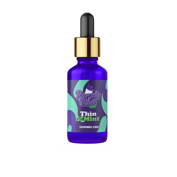 Purple Dank CBD Flavoured CBD Oil 1200mg CBD Oil 30ml (BUY 1 GET 1 FREE)