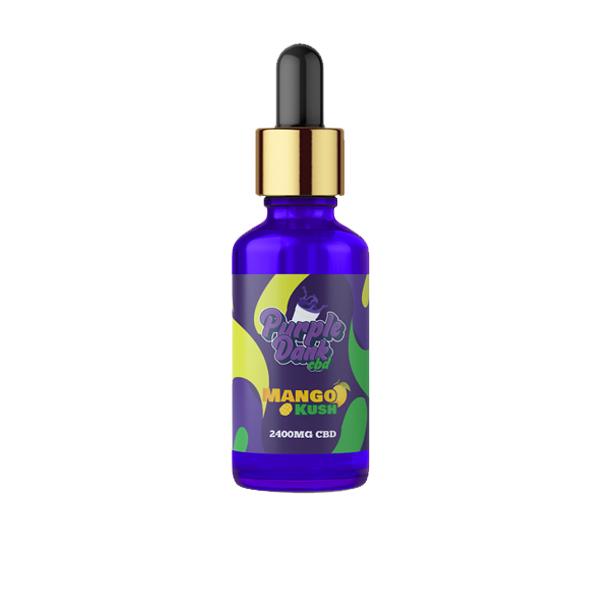 Purple Dank CBD Flavoured CBD Oil 2400mg CBD Oil 30ml (BUY 1 GET 1 FREE)