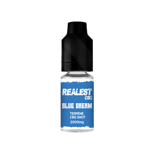 Realest CBD 2000mg Terpene Infused CBG Booster Shot 10ml (BUY 1 GET 1 FREE)