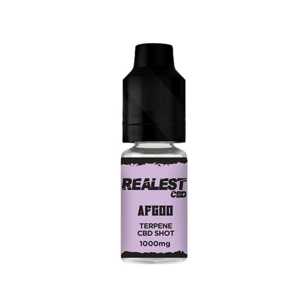 Realest CBD 1000mg Terpene Infused CBD Booster Shot 10ml (BUY 1 GET 1 FREE)