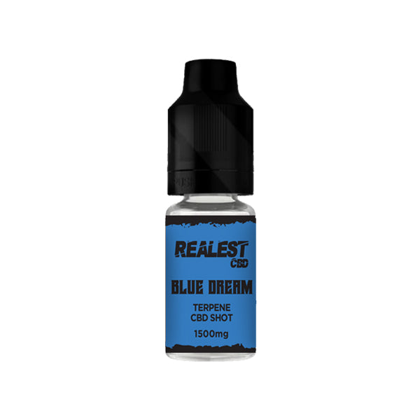 Realest CBD 1500mg Terpene Infused CBD Booster Shot 10ml (BUY 1 GET 1 FREE)